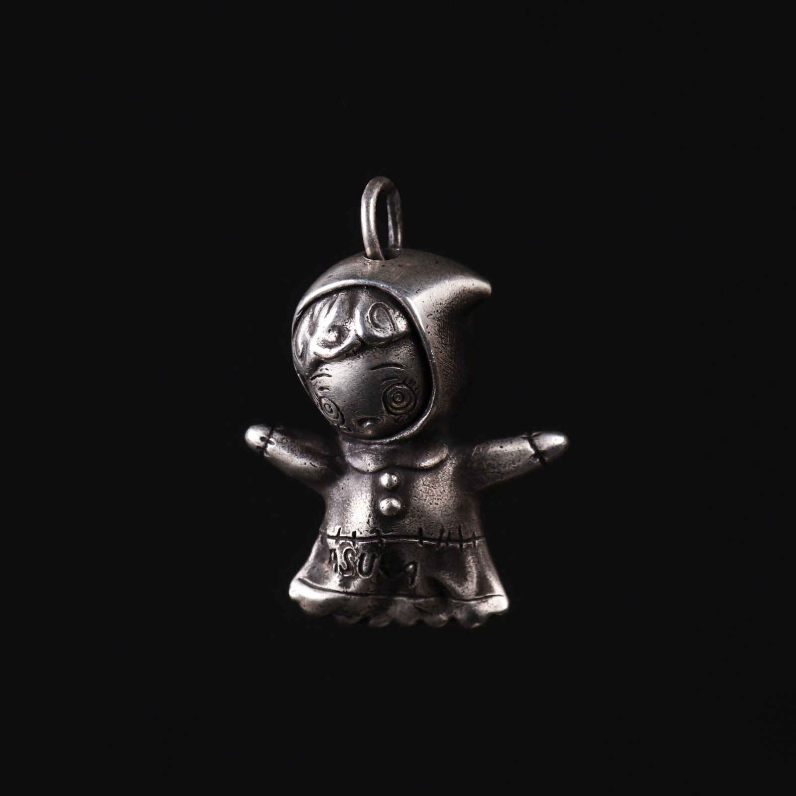 925 Sterling Silver Neon Genesis Evangelion Asuka’s Doll Necklace Pendant