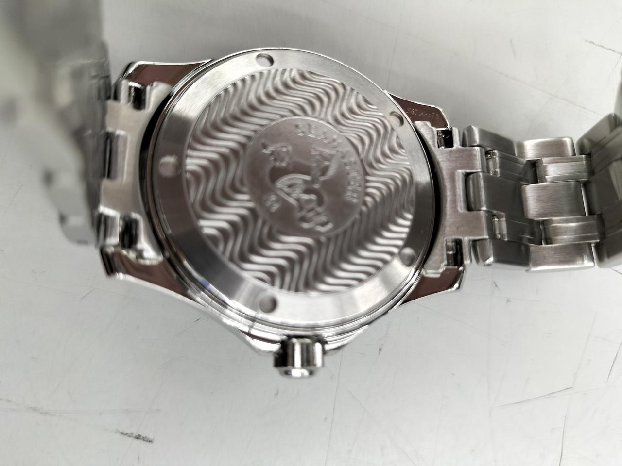 Omega Seamaster Quartz Mens Watch Ref 196.1501 Stainless Steel From Japan