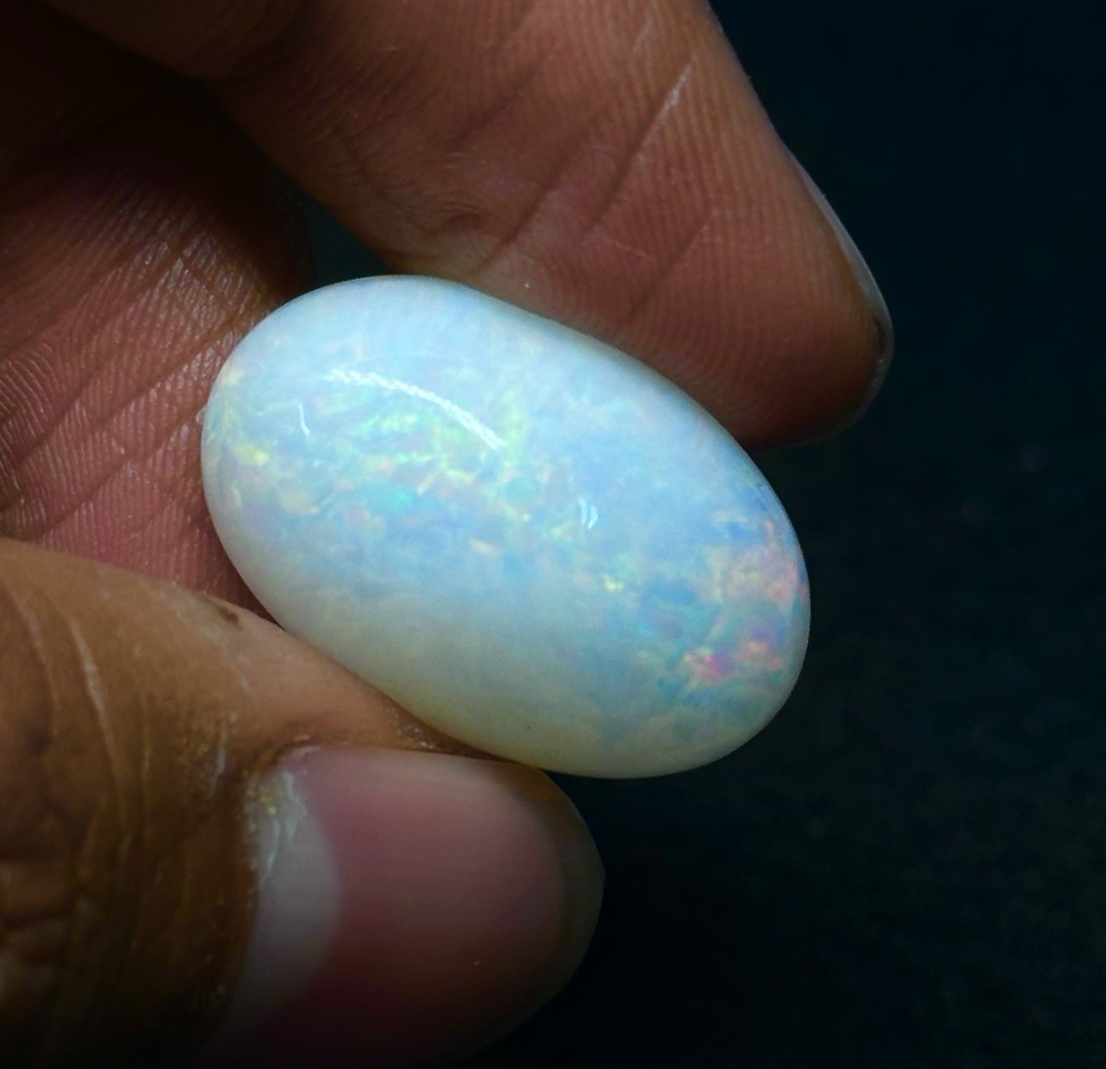 Multi Color Opal Cabochon 17.70 cts High-Quality Gemstone Use for Making Jewelry