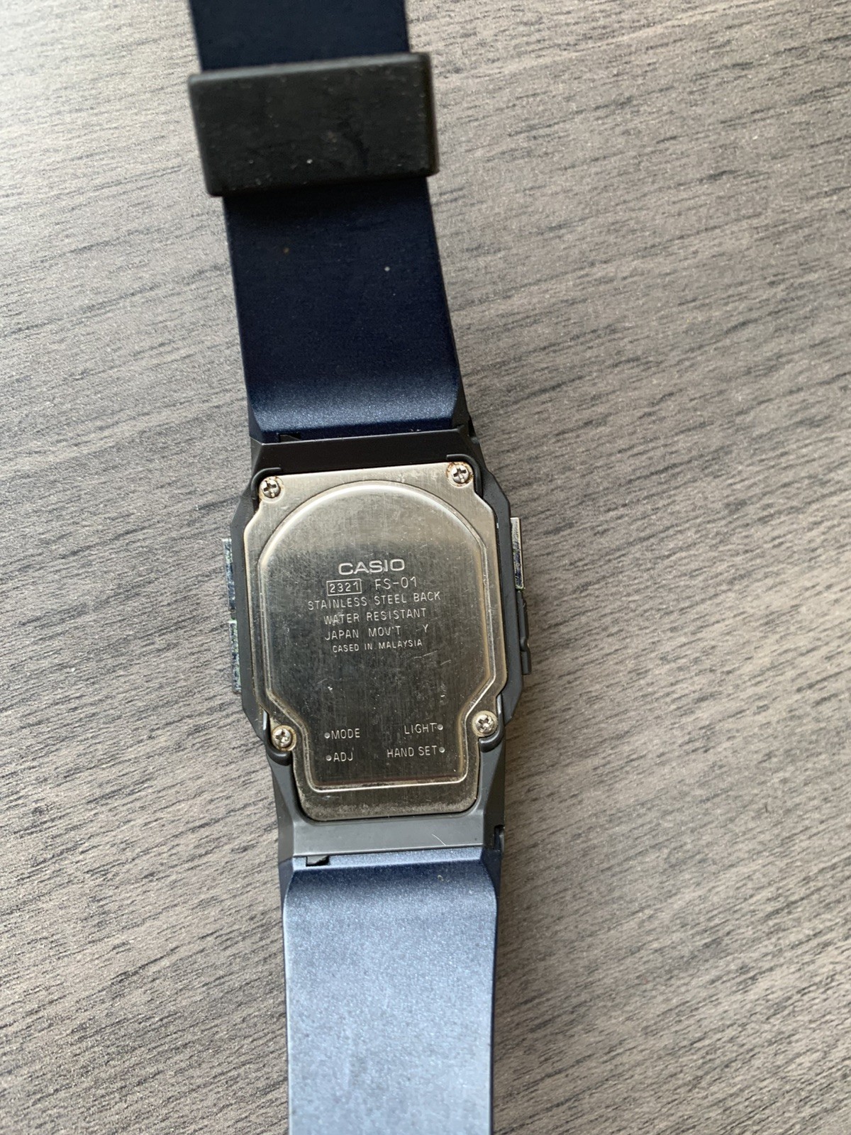 Vintage Casio Fs 01 Watch