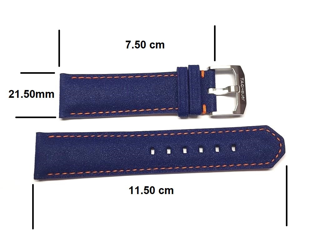 TAG HEUER blue textile strap formula 21.5 mm FC8243/0 BC0933 CAZ101N *genuine