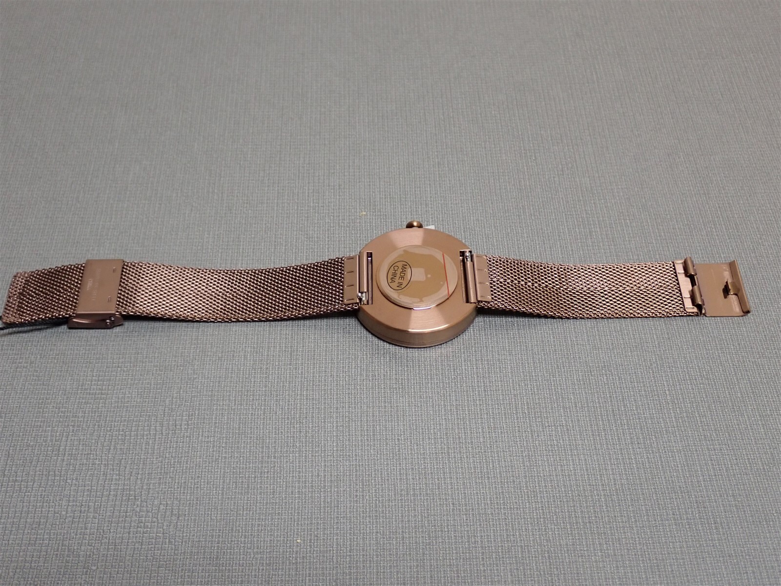 NEW Projects Watches PJT-7223 Ray Blue 40mm Brown Mesh Metal Band Watch