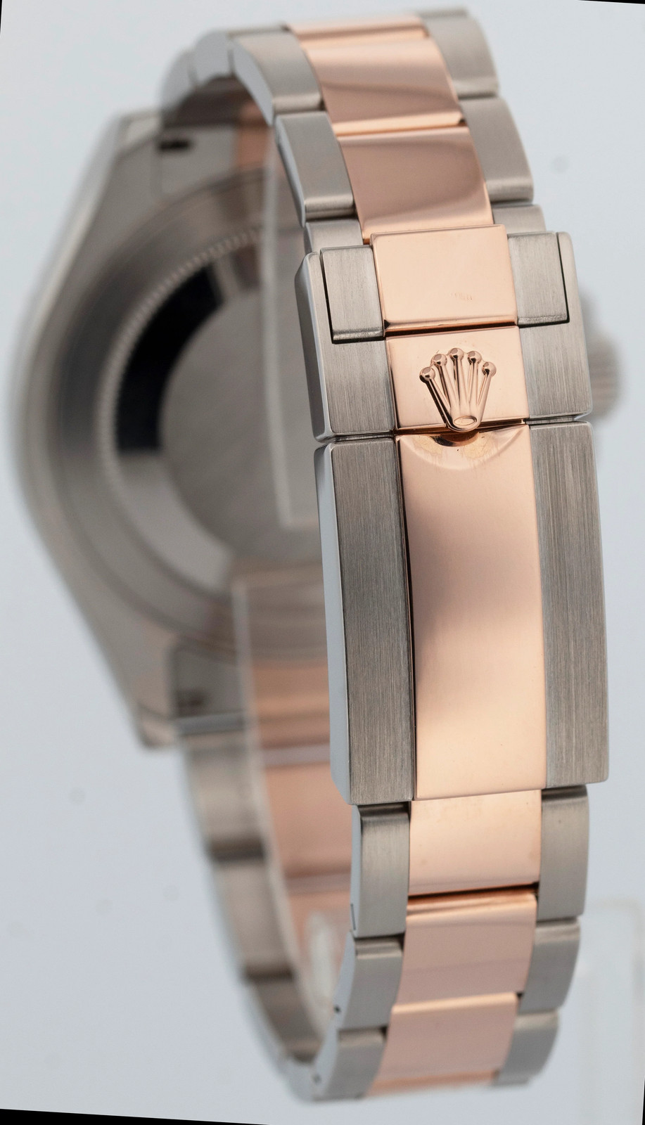 Rolex Yacht-Master BLACK Two-Tone 18K Rose Gold Steel 40mm 116621 Watch