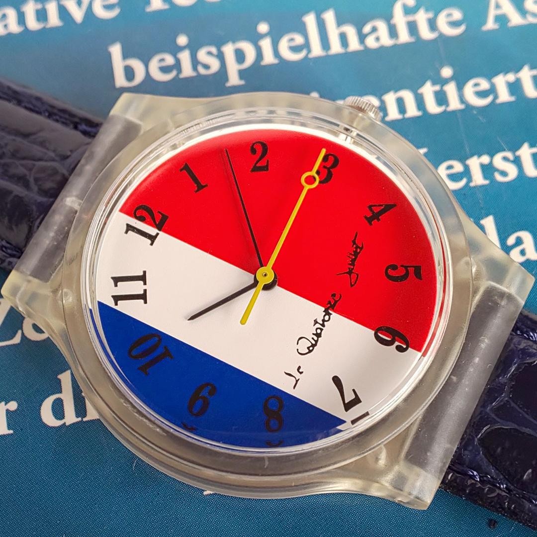 CITIZEN Bastille Day Tricolor Dial Rare Ltd Quartz Watch