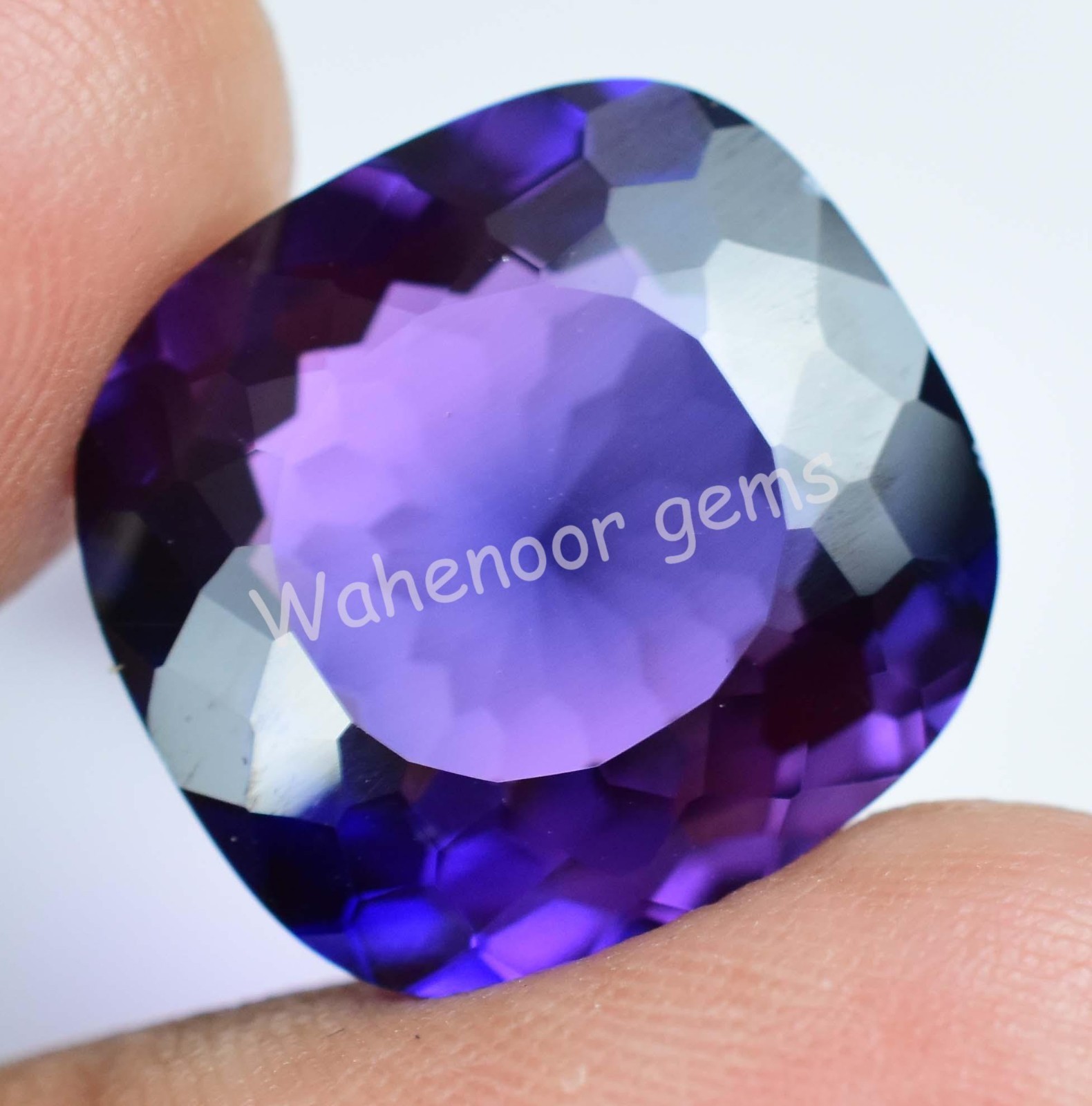 Natural 23.00 Ct Boysenberry Sapphire AGL Certified Fabulous Loose Gemstone