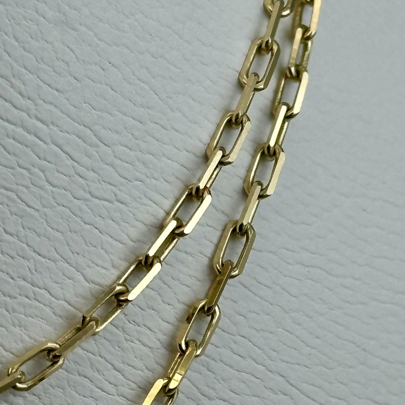Vintage 14K 585 Yellow Gold Chain Original Tag 23.62 in 5,46 g. Full Weight