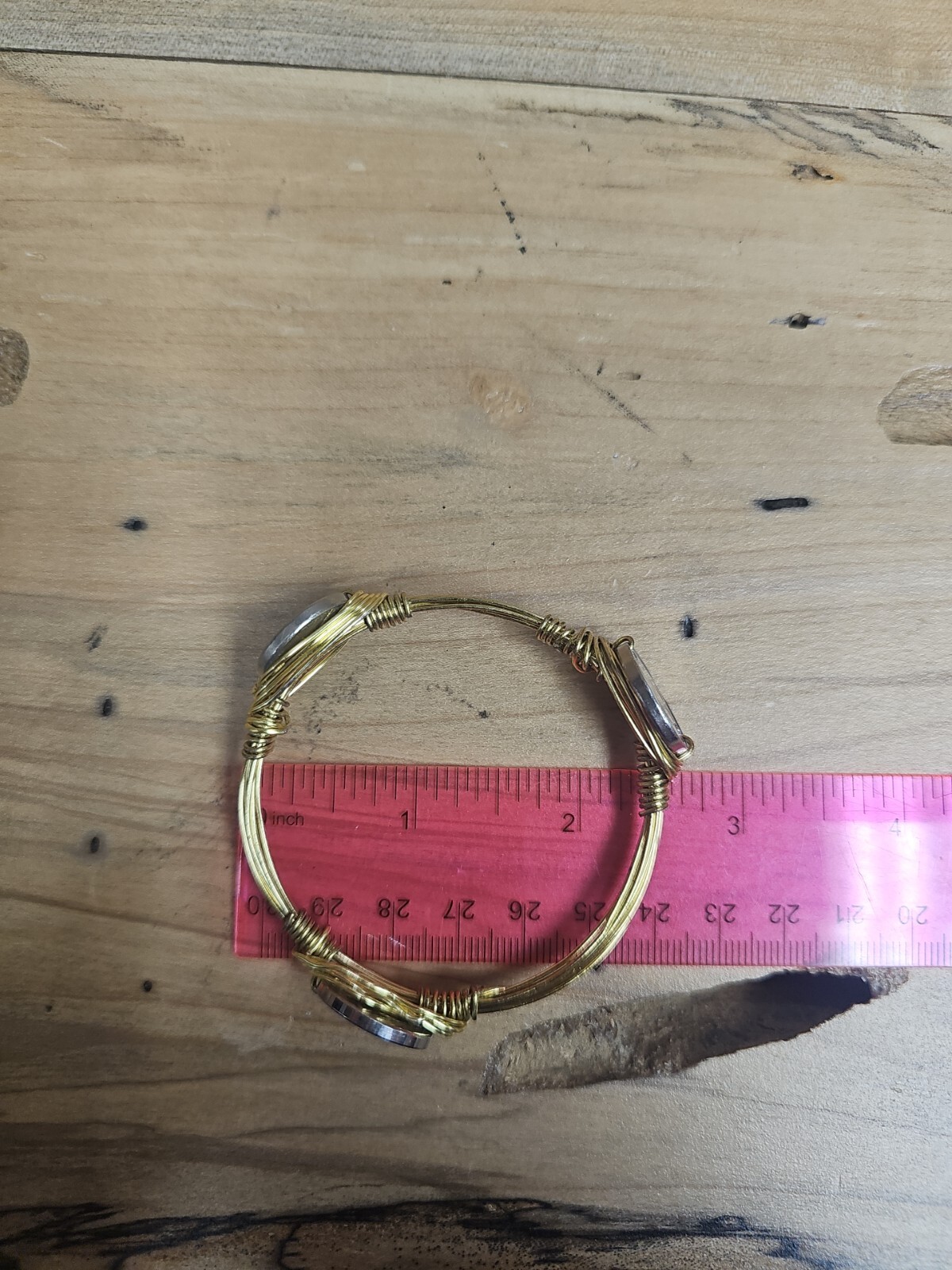 Custom Made Israel Sheqel Bracelet Size 7 R526
