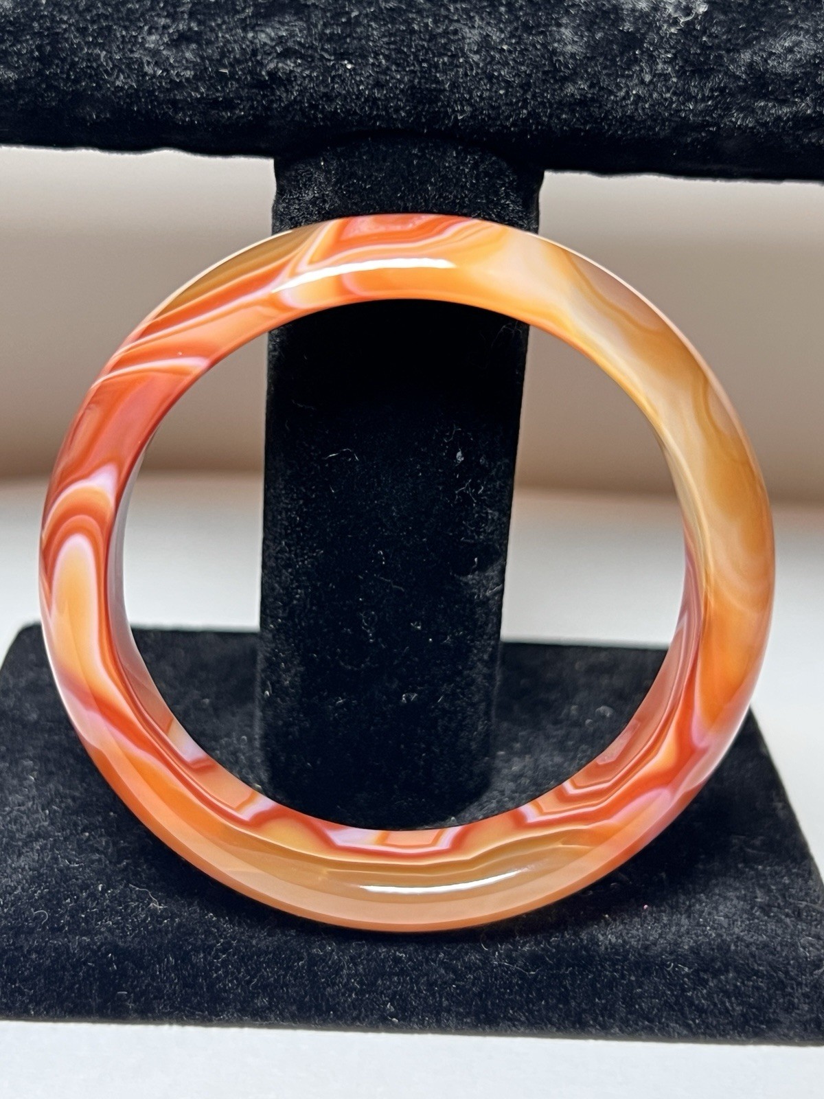 Carnelian Bangle – Inner Diameter 56mm – See pics for more details