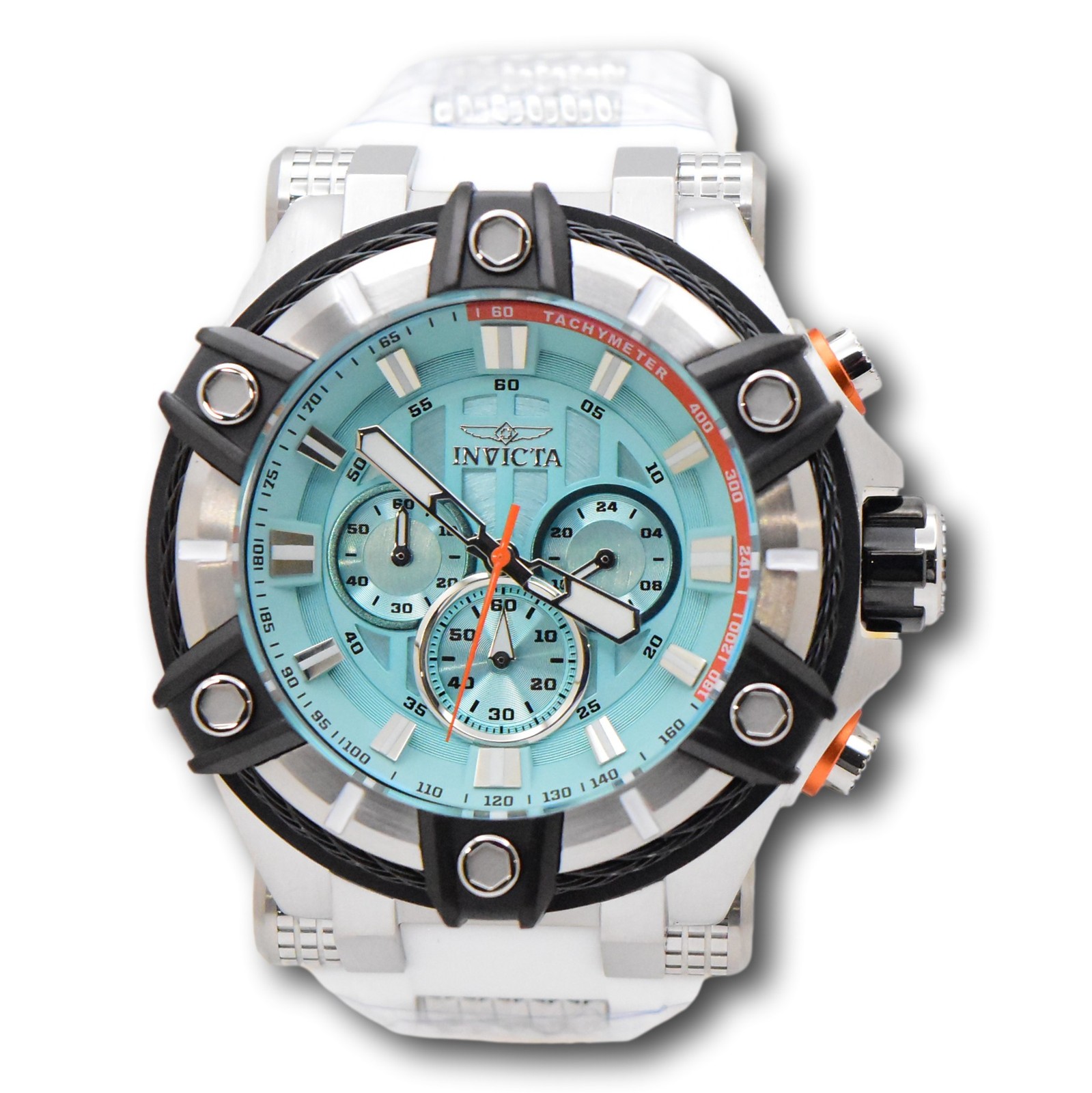 Invicta Bolt Surge Arctic Edge Men’s 52mm Teal Blue Dial Chrono Watch 49805