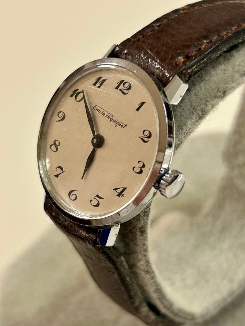 Emile Pequignet Manual Winding Ladies Wristwatch Working