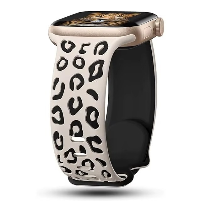 Engraved Strap For Apple Watch Band 45mm 44mm 42mm 41mm 40mm 49mm 44mm Silicone