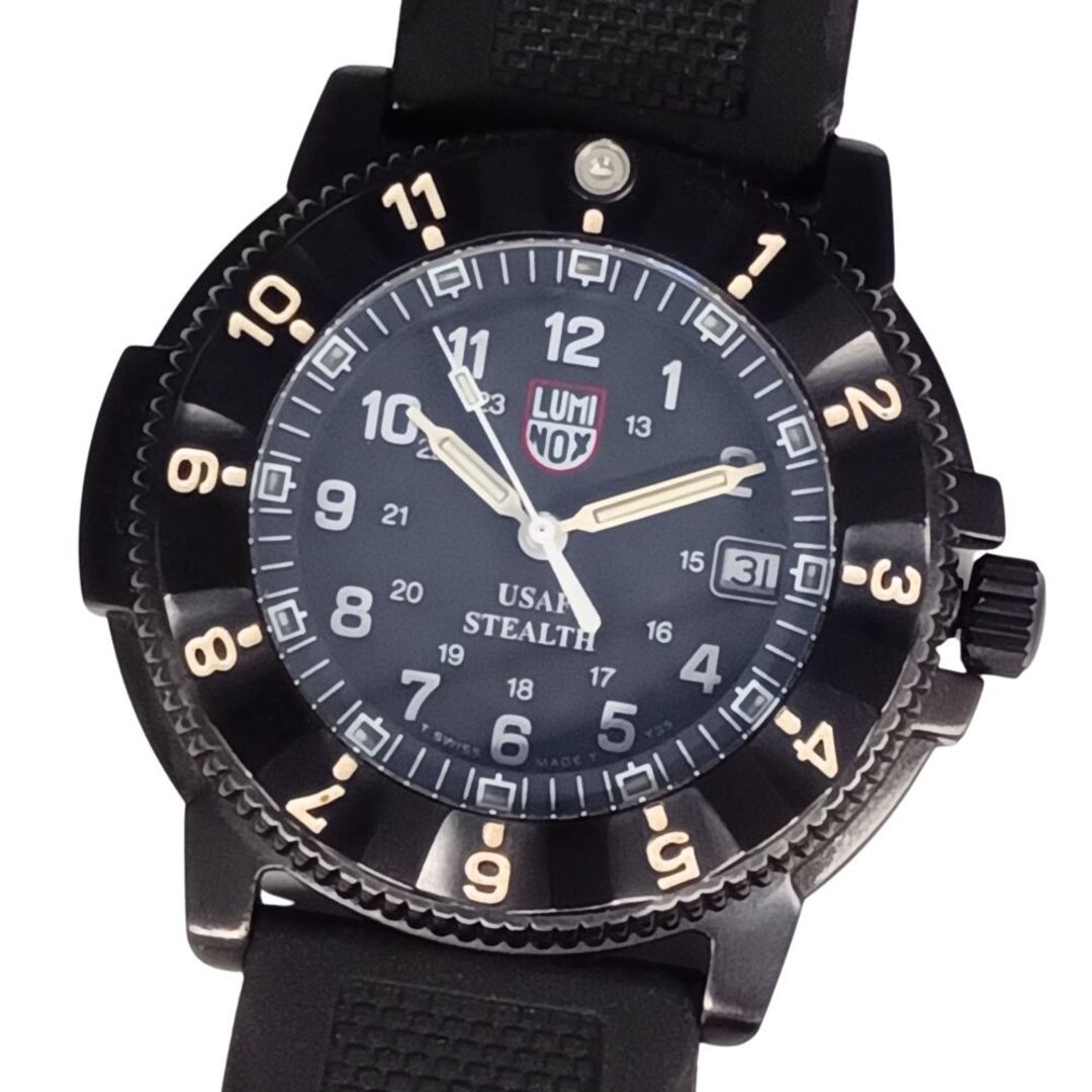 LUMINOX F-117 Nighthawk 3400 Quartz Men’s Watch Broken Band