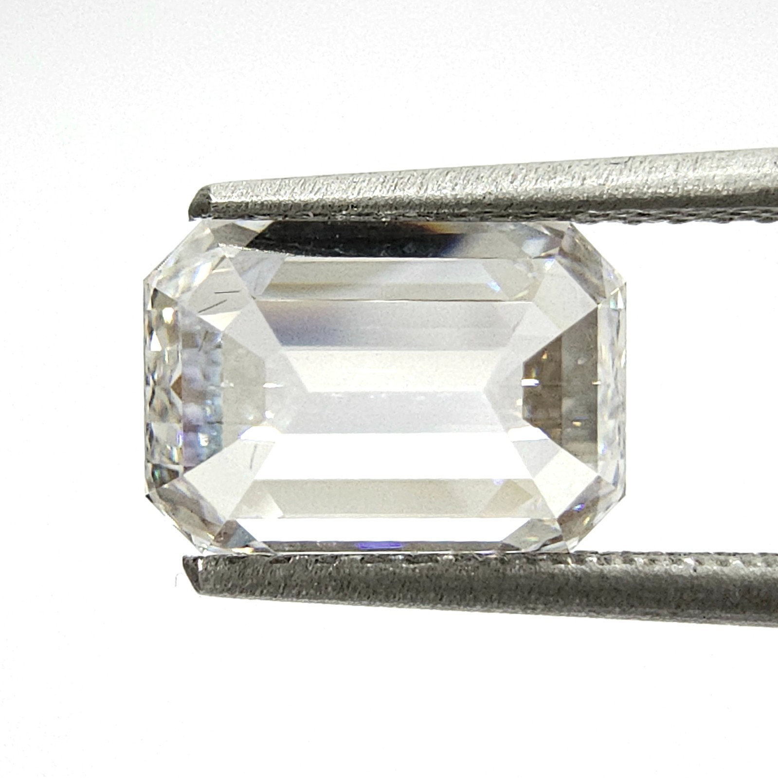 2.01 Ct E Flawless Emerald Cut Natural Diamond GIA Loose Treated FL