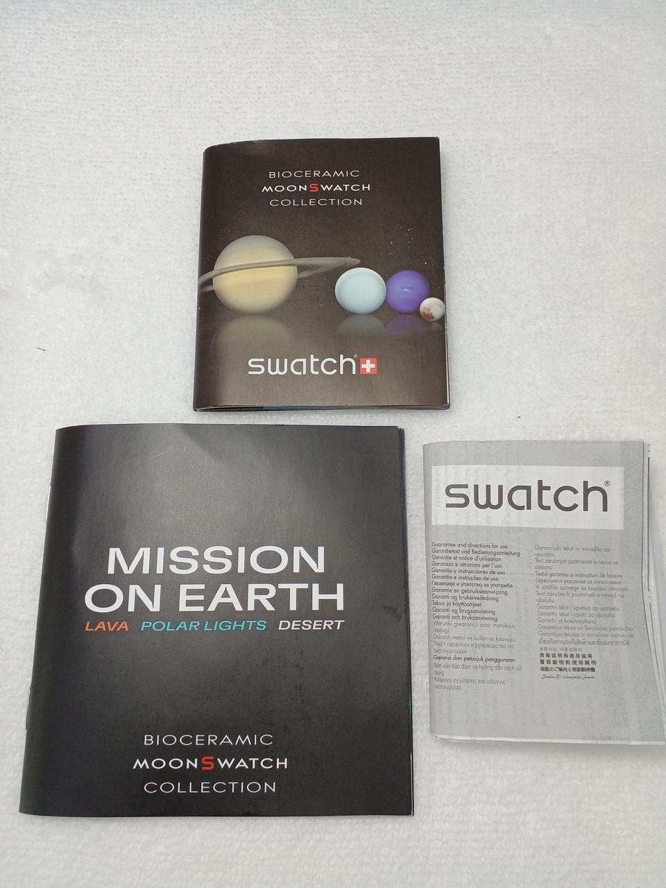 Omega x Swatch MoonSwatch SO33O100 Bioceramic Quartz Japan #2