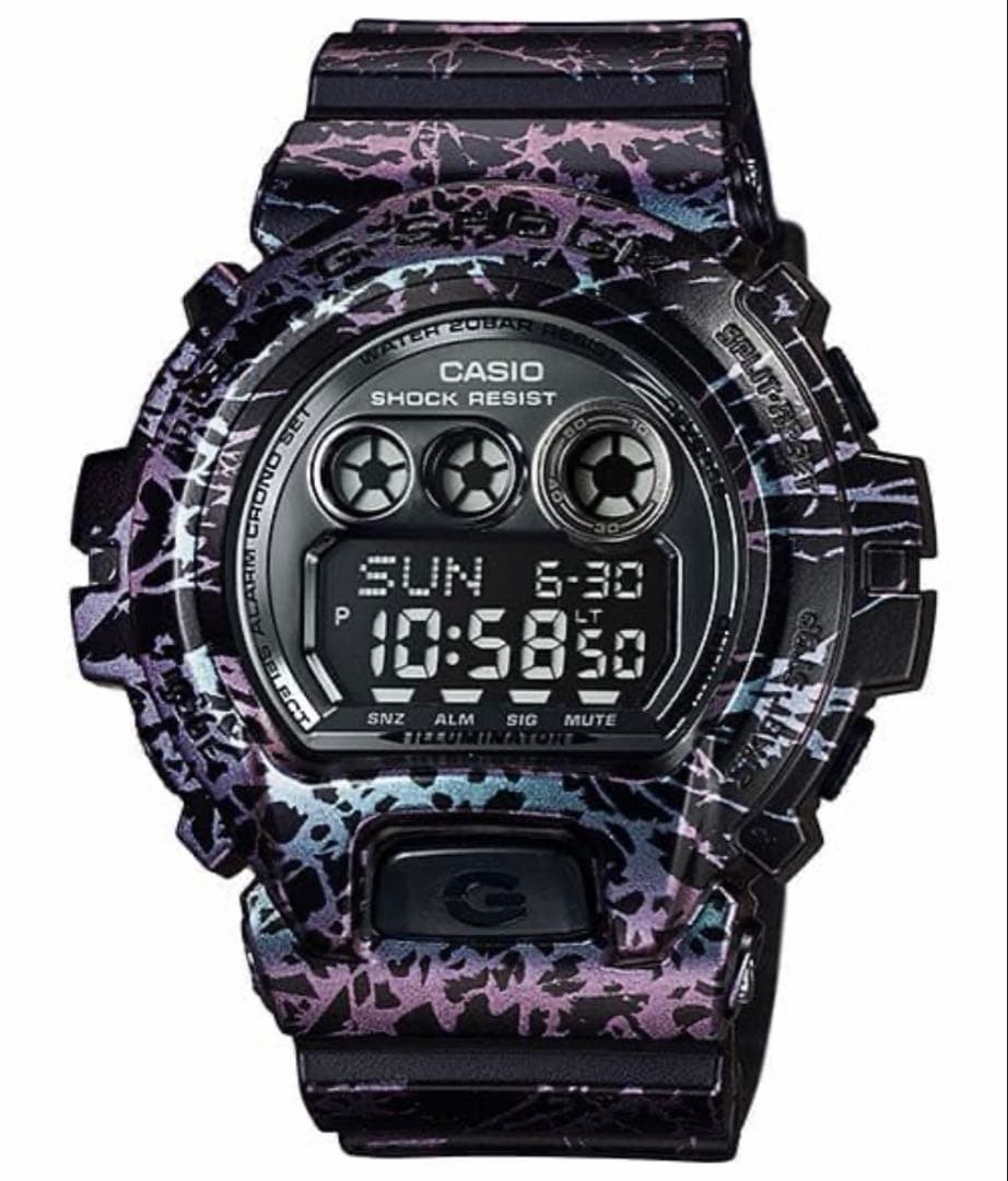 Operational CASIO G SHOCK 3420 GD X6900PM Wristwatch