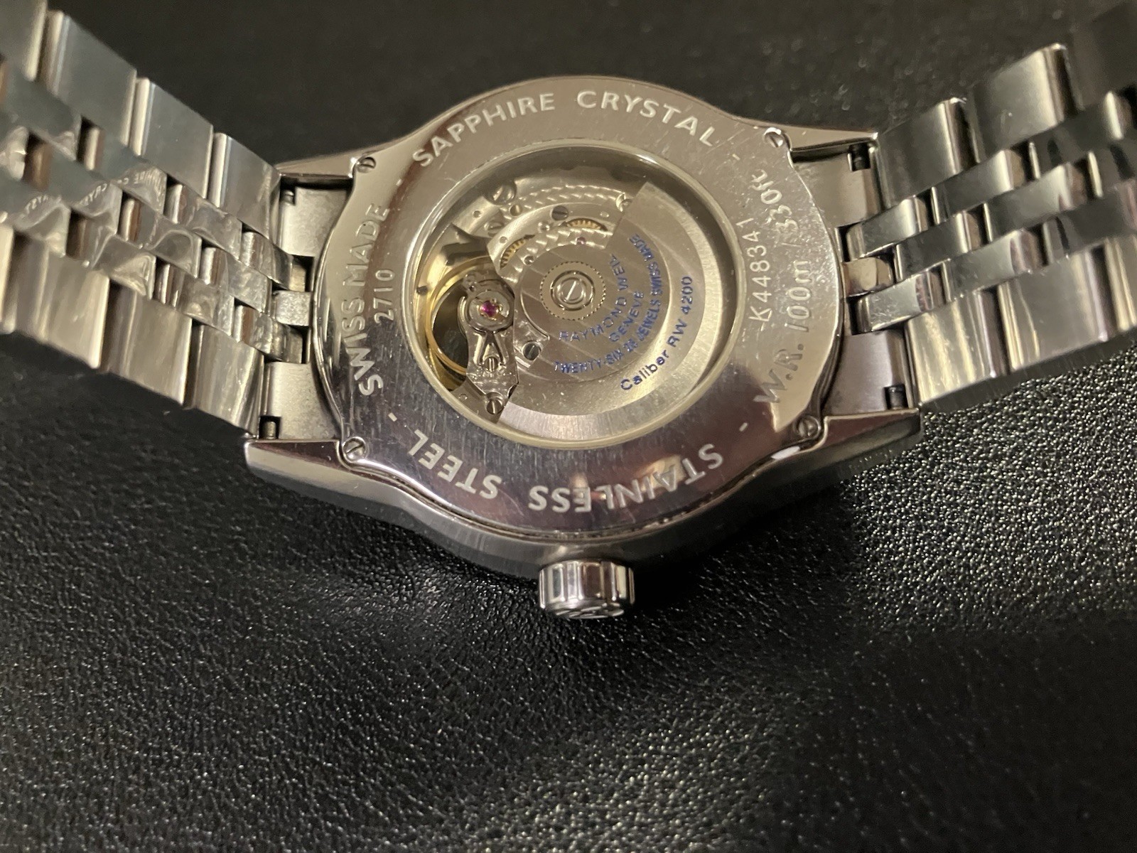 Raymond Weil 2710-ST-20021 Freelancer Men’s Dress Watch 42mm Automatic Steel
