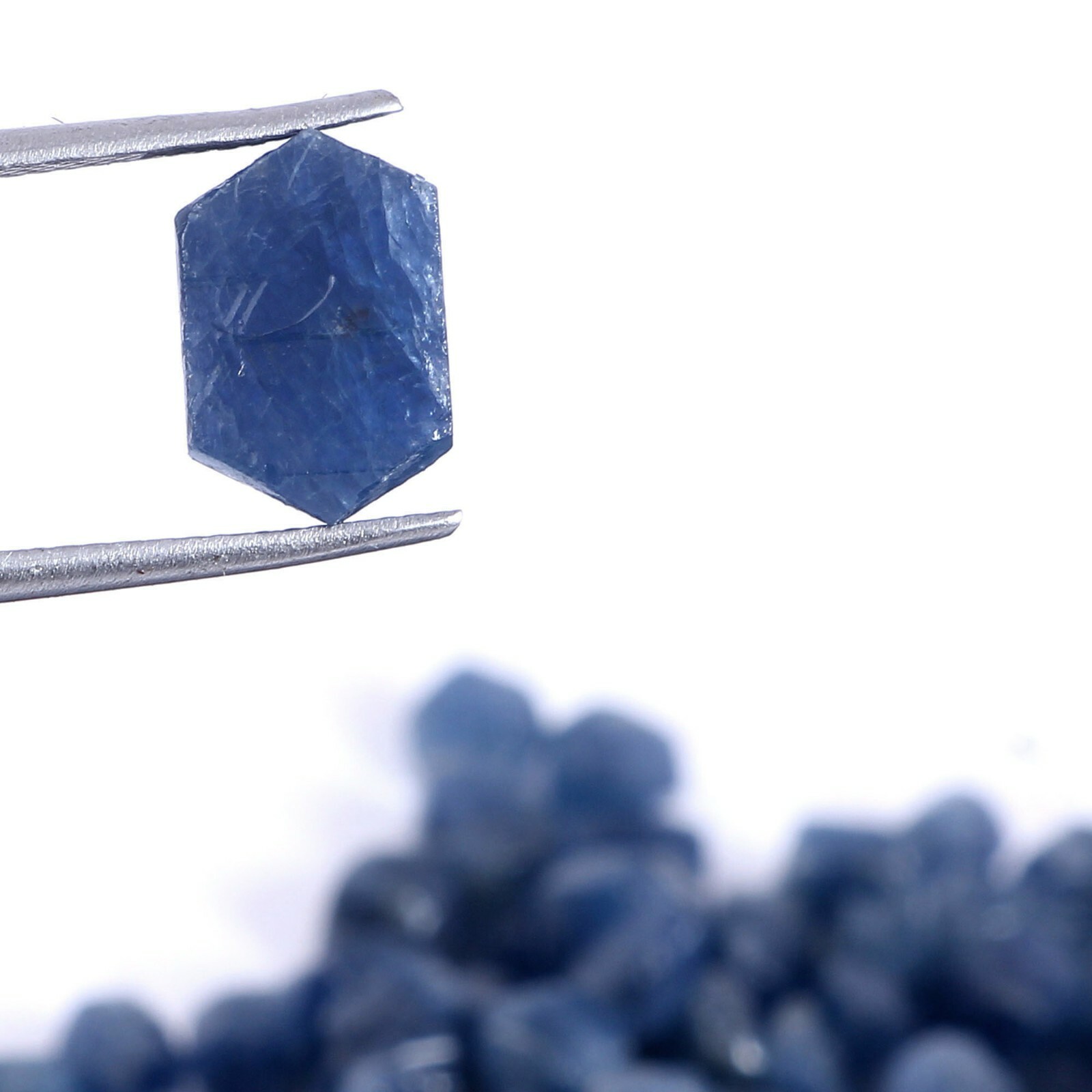 AAA 300 Ct Natural Untreated Ceylon Royal Blue Sapphire Gemstone Rough Lot