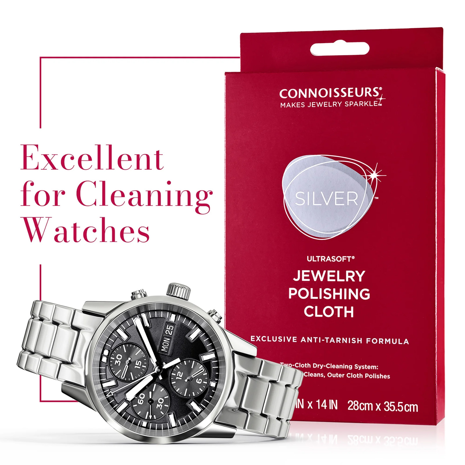 Silver Jewelry Care Cloth Connoisseurs