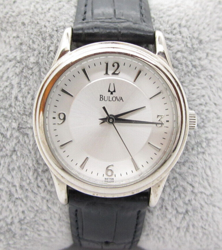 Women Bulova Water Resistant Analog 31mm Dial Causal Round Watch (D866) C899236