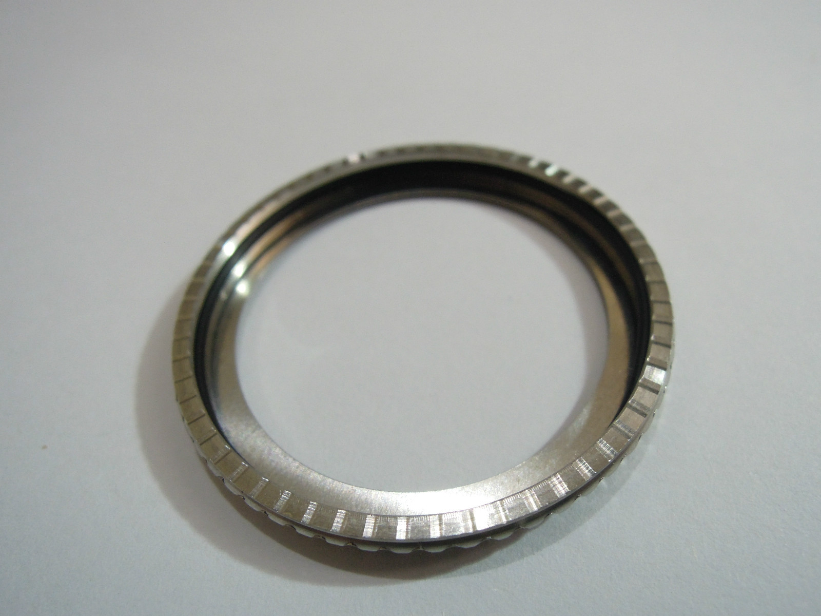 NEW STAINLESS ROTATING BEZEL WITH BLACK/GOLD INSERT DIVERS 6309-7040 /7002-7001