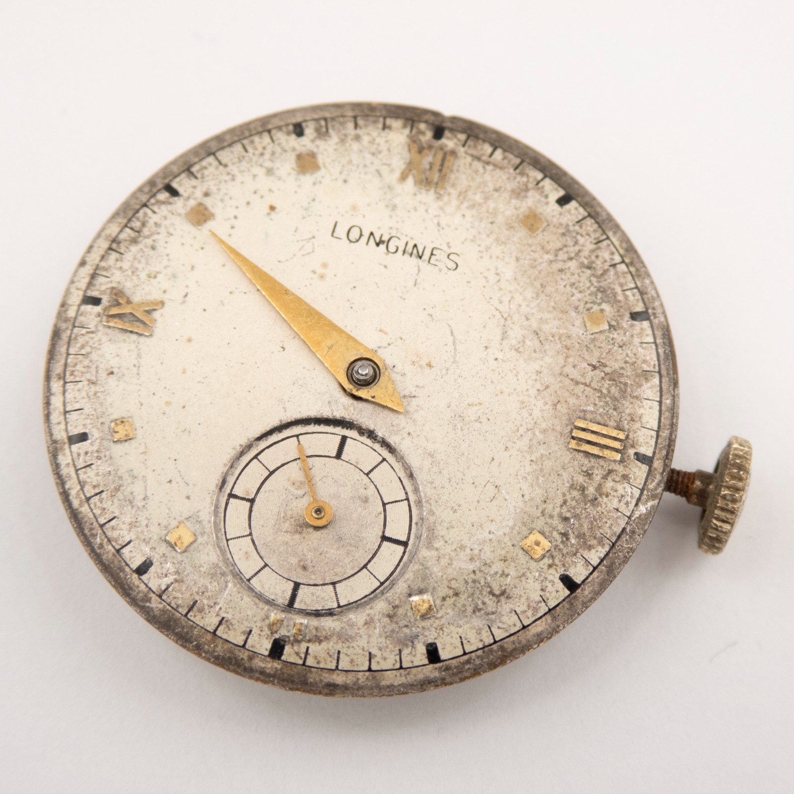 Vintage Longines Caliber 10L 15-Jewel Wristwatch Movement