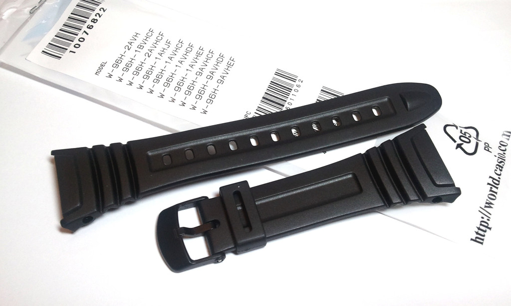 Genuine Casio Replacement Band for SPORTS watch W96H W96 WATCH W-96 W-96H