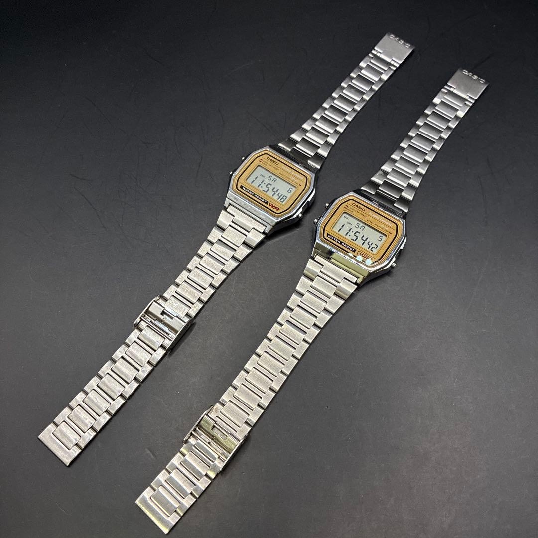 Buy It Now: CASIO Digital Watch A158WE (Set of 2)
