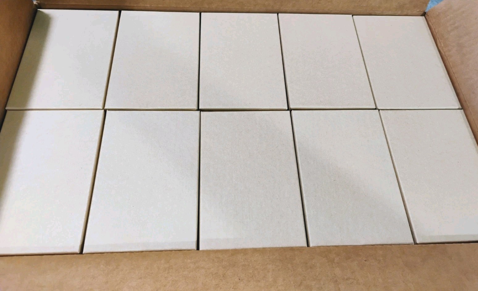 LOT OF 100 KRAFT COTTON FILLED JEWELRY #14 BOXES 5 7/16″ X 3 1/2″ X 1