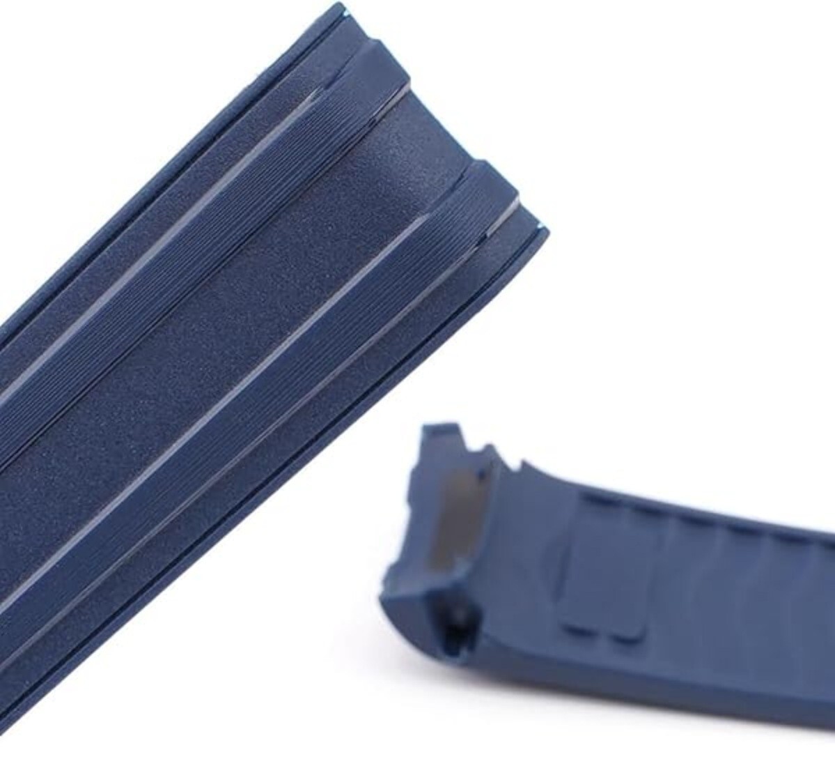 20mm Blue Curved Rubber Strap for Omega Seamaster 300 42mm Pro Diver OMEGA