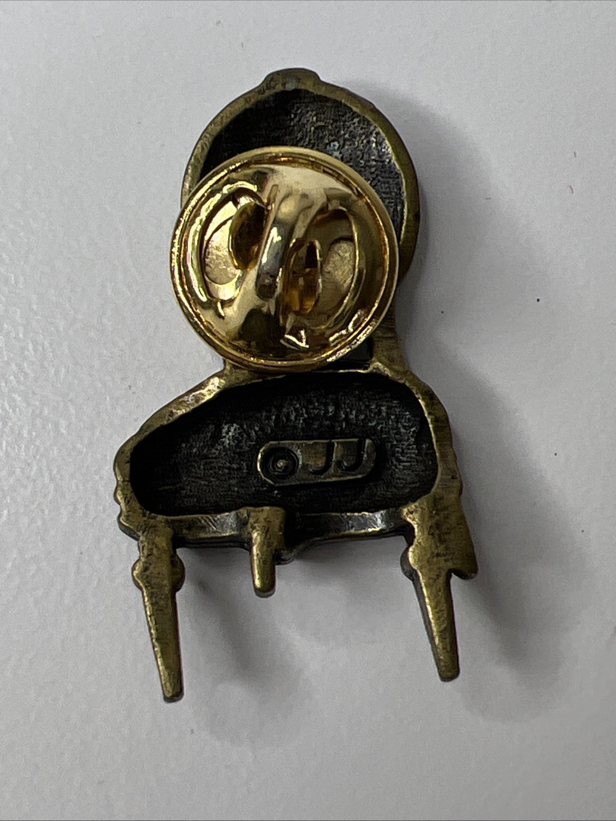 Set Of 3 Vintage JJ Mini Chair Pins Assorted Color & Styles