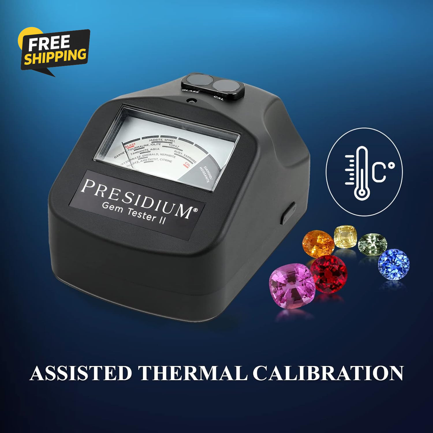 Instruments Gem Tester II (PGT II) with Assisted Thermal Calibration (ATC)