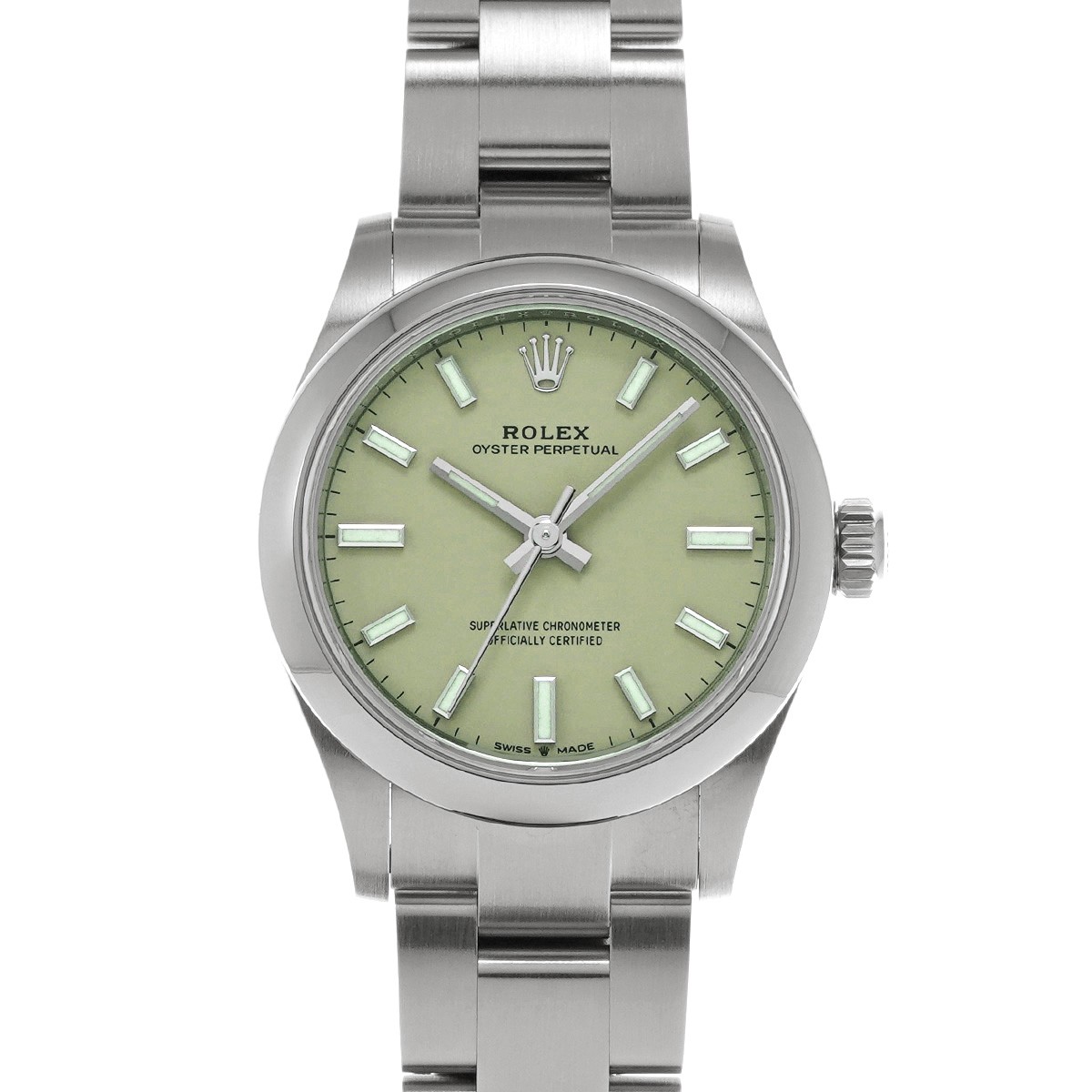 ROLEX Oyster Perpetual 31 277200 pistachio WATCH 711453