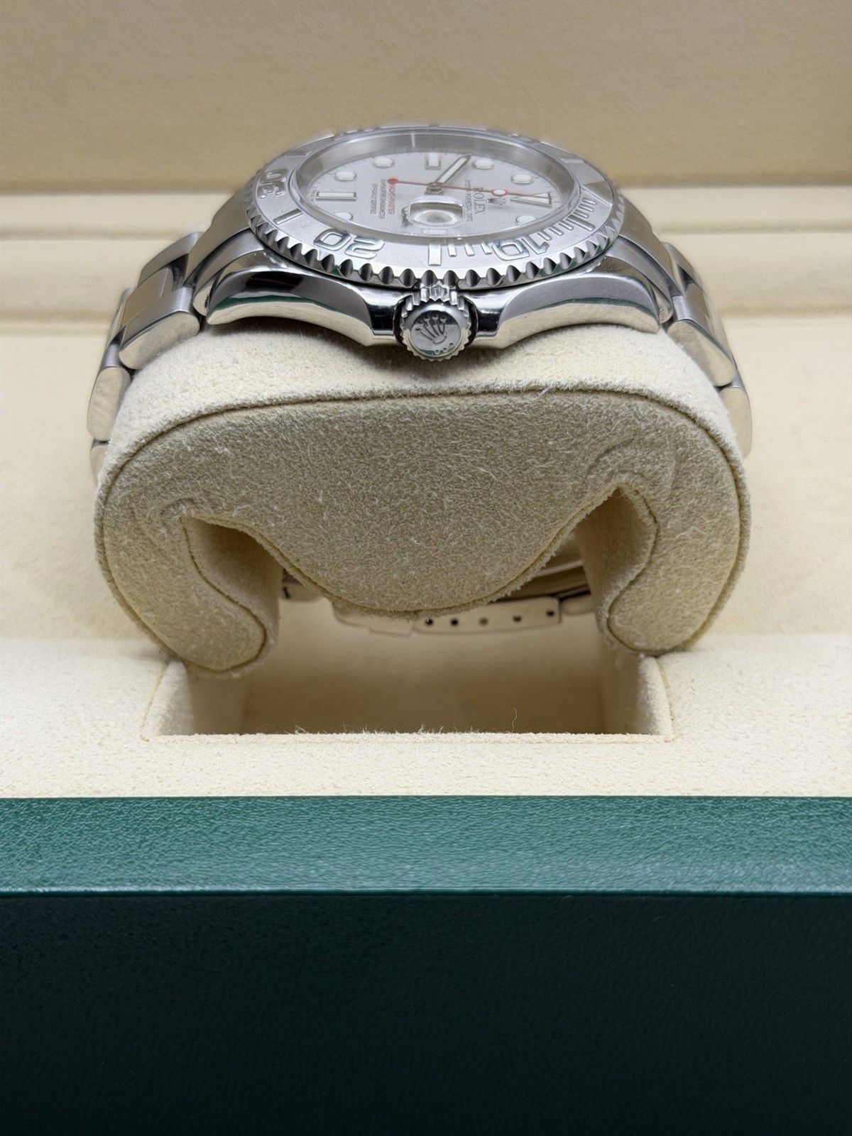 Rolex Yacht-Master 16622 Rhodium Dial Platinum Steel 40mm Men’s Watch