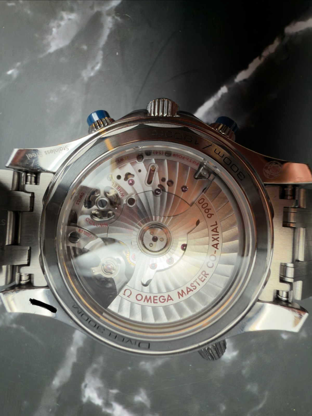 OMEGA Seamaster Diver 300M Chronograph Grey Dial 210.30.44.51.06.001 FULL SET