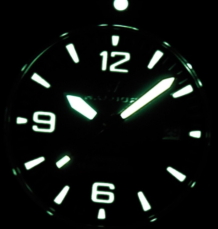 Haldor Abissi 1000M 45.5mm Swiss Automatic Men’s Diver Watch ETA 2824-2 Ceramic