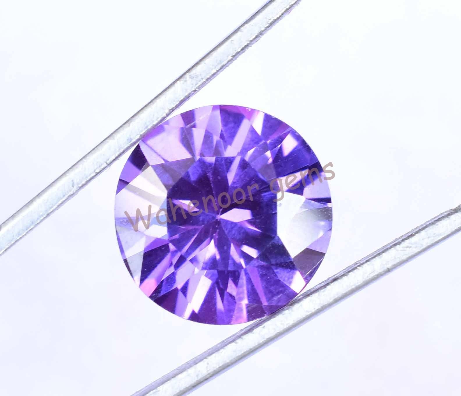 Natural 7.65 Ct Boysenberry Sapphire Round Master Shape AGL Certified Gemstone