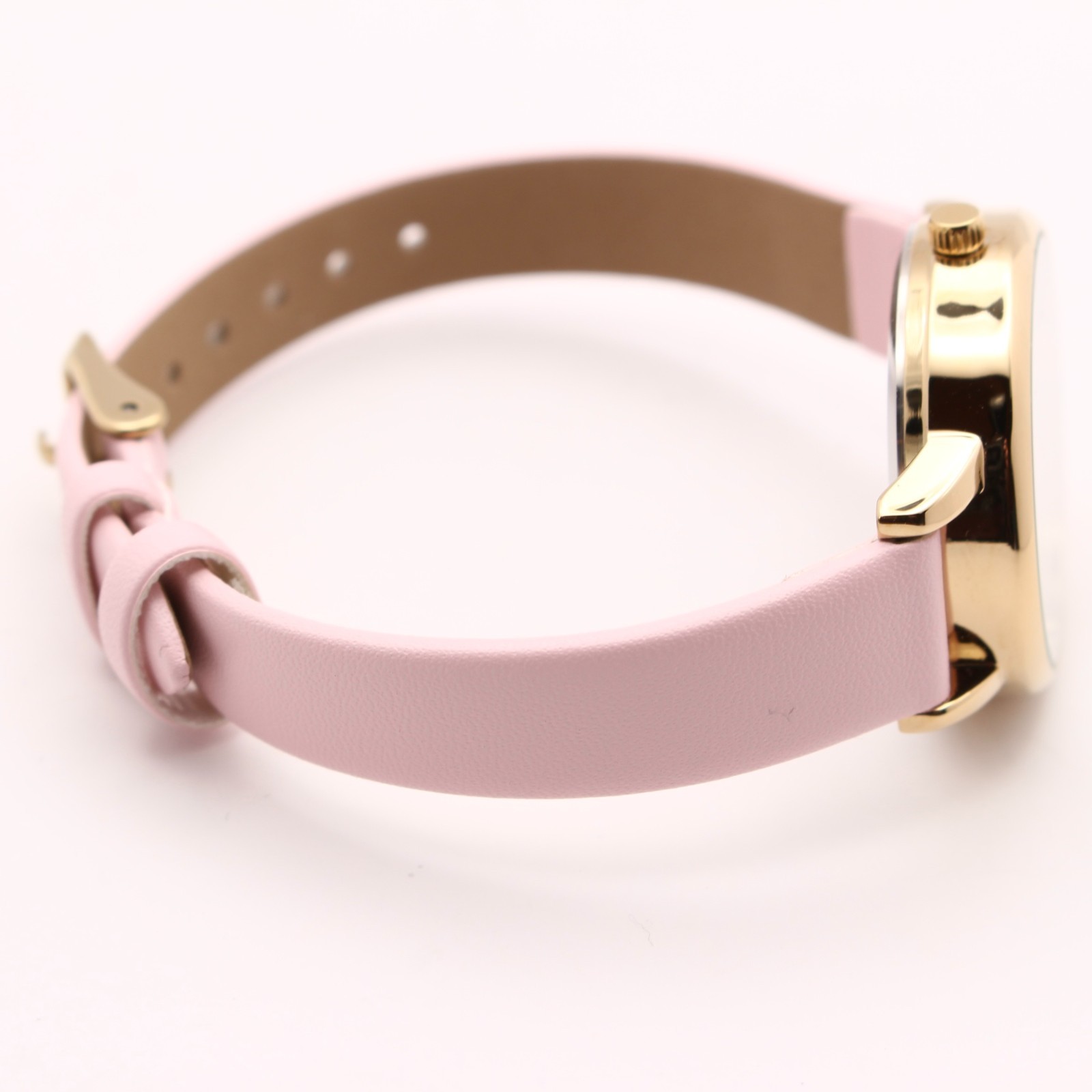 Hello Kitty 50th Anniversary Ladies Watch Pink Gold Quartz w/Box Warranty Japan