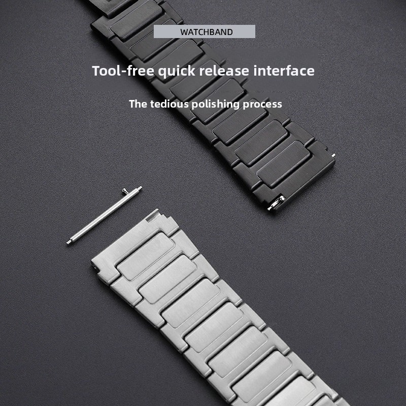 For Zenith DEFY 95.9000.670 High End Solid Stainless Steel Watch Band Strap 22mm