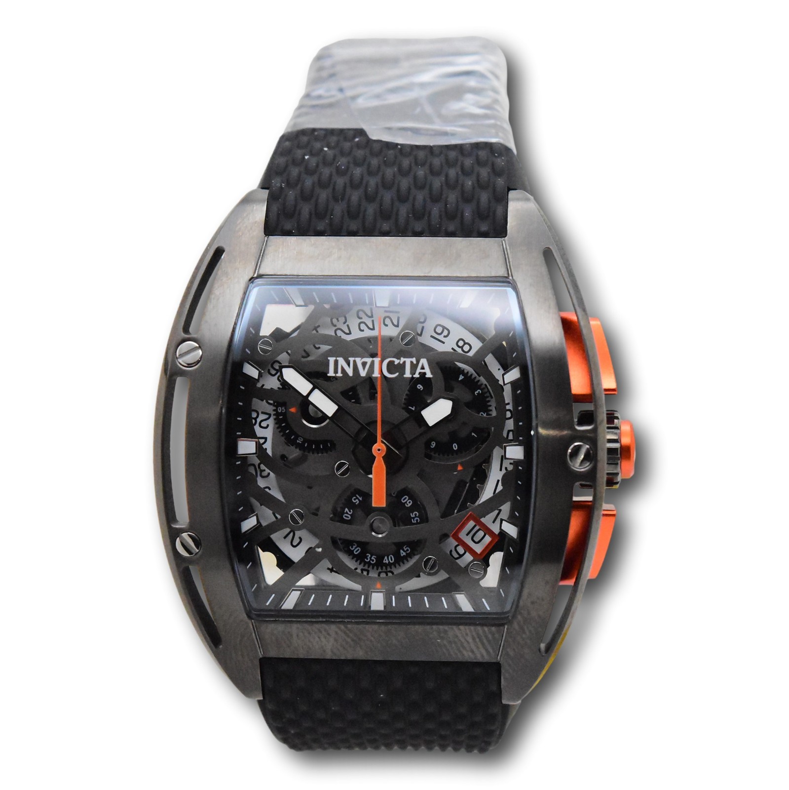 Invicta S1 Rally Swiss ETA G10.212 Caliber Men’s 44mm Skeleton Dial Watch 45184