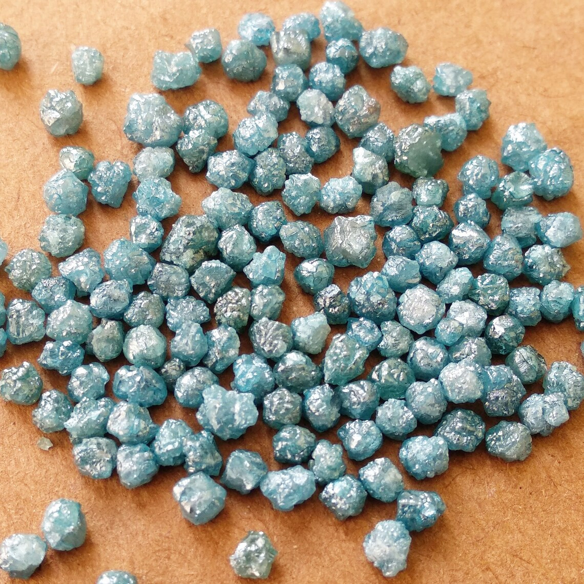 Blue Raw Diamond 1.04 Cts Natural Rough Loose Diamonds Conflict Free Uncut Stone