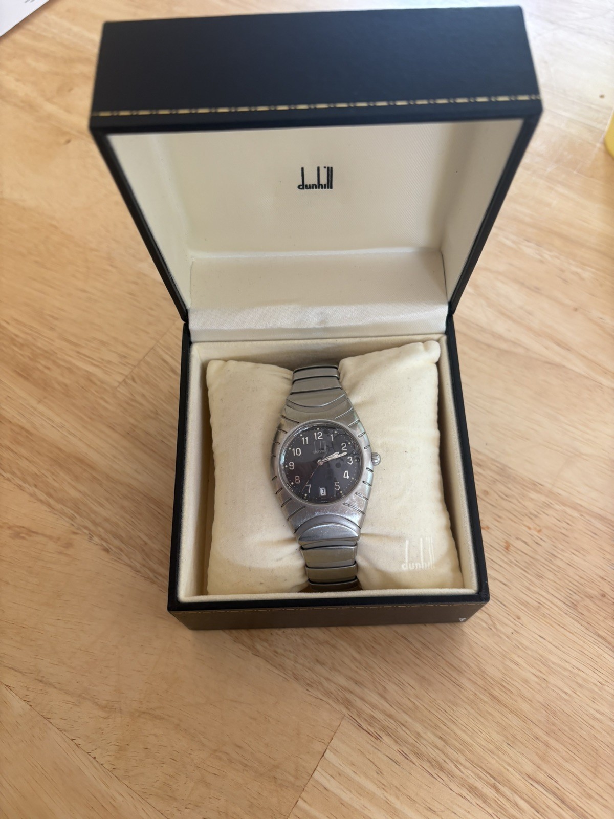Men’s Alfred Dunhill Jorj Hysek Waterproof Quartz Watch 18cm and Removable Links