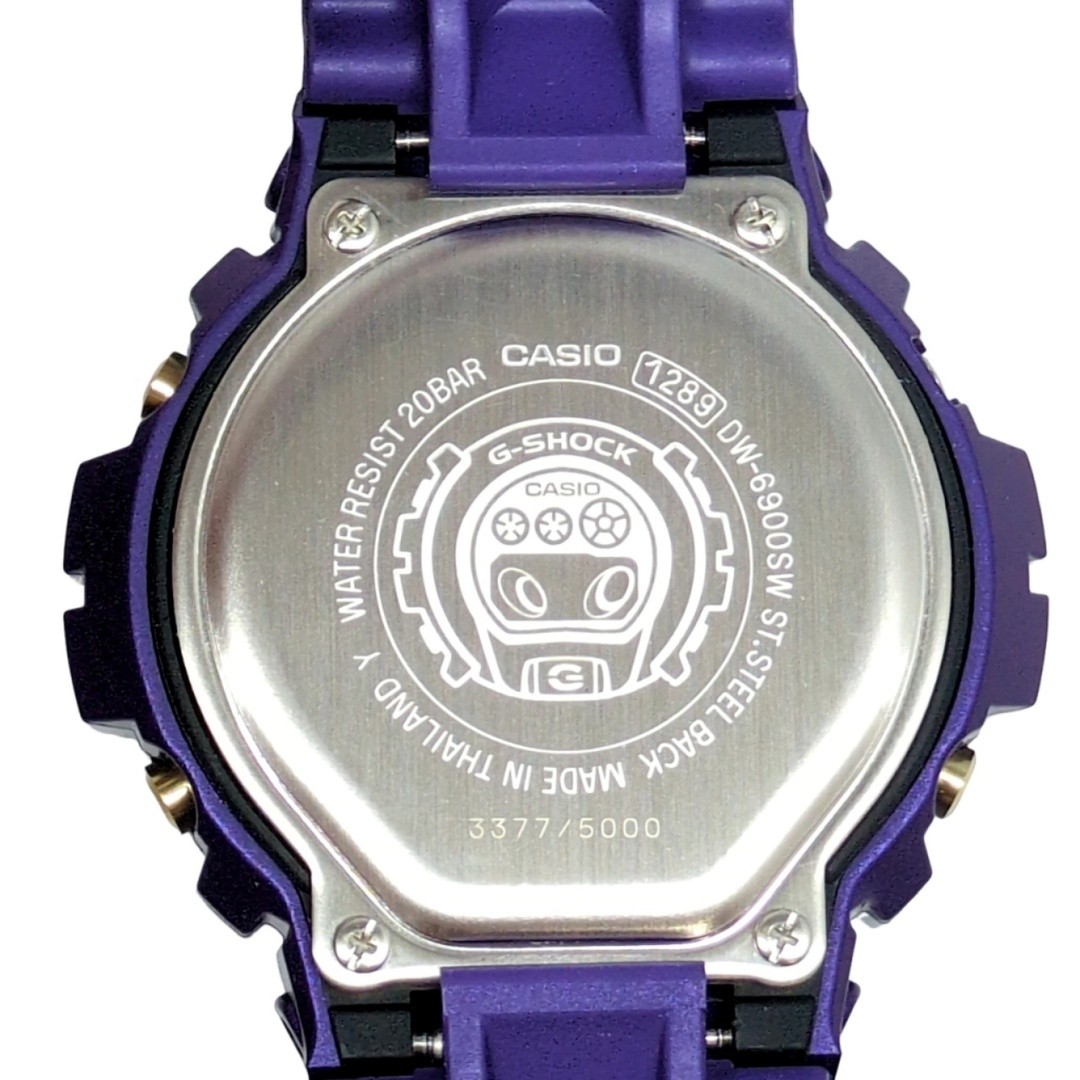 G-Shock DW 6900SW 6 MAN BOX Nakano Shirou Figure Set 3rd Metallic Paint Purple