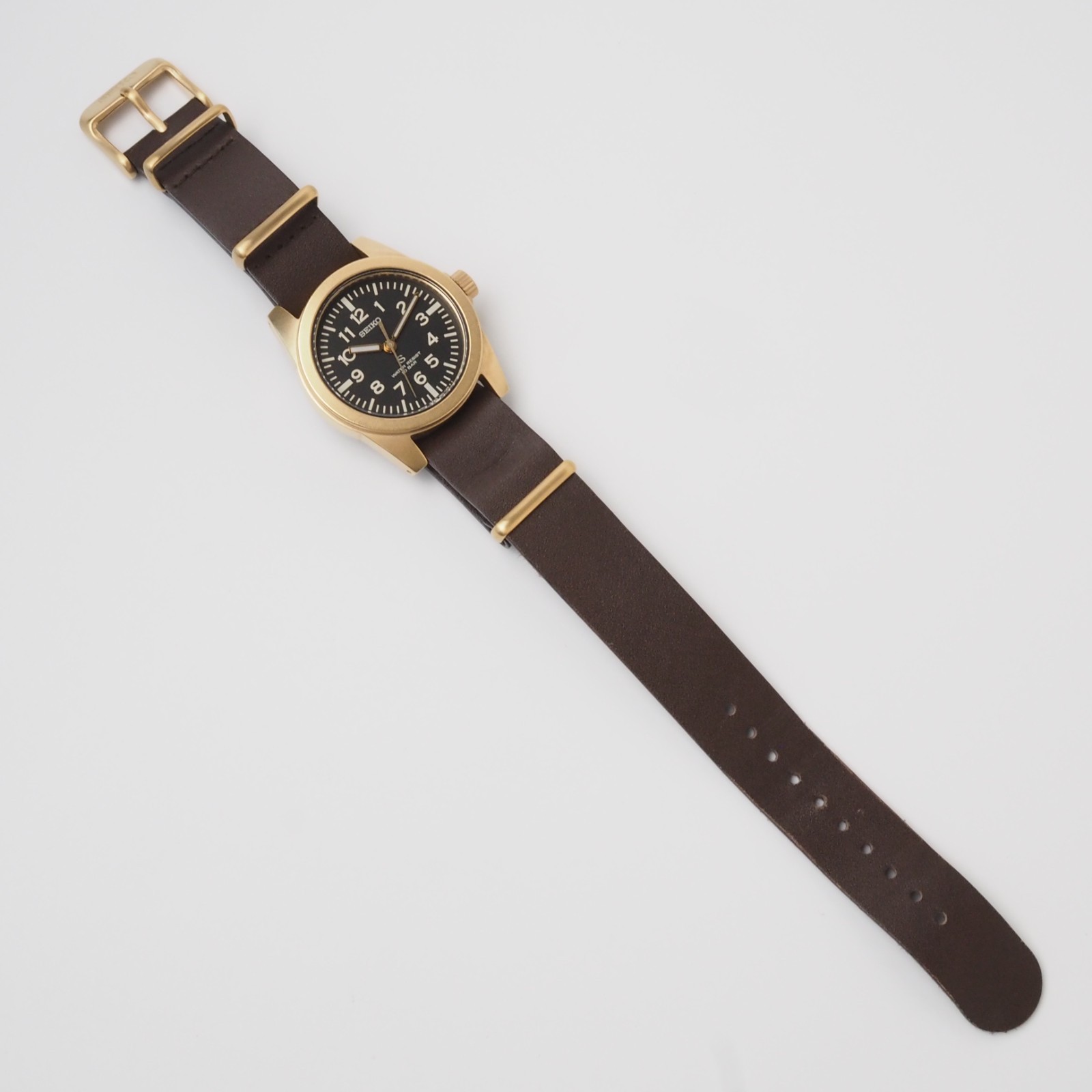 SEIKO SUS NANO Universe Limited Edition SCXP174/7N01-0KS0 Quartz Gold Box