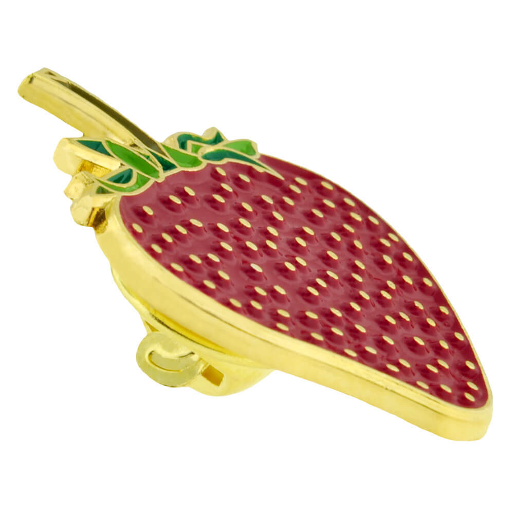 PinMart’s Summer Fruit Watermelon Lemon Avocado Strawberry Enamel Lapel Pin Set