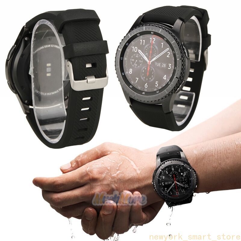 Silicone Bracelet Strap Watch Band For Samsung Gear S3 Frontier/Classic 46 22mm