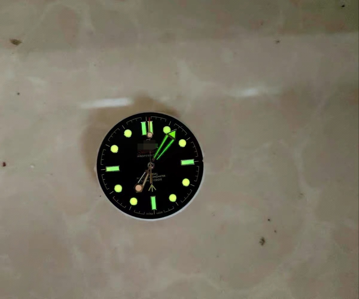 DIY Watch Part Kit for 8200 8215 Seamaster 300 007 42mm Case+Dial+Hands+Strap
