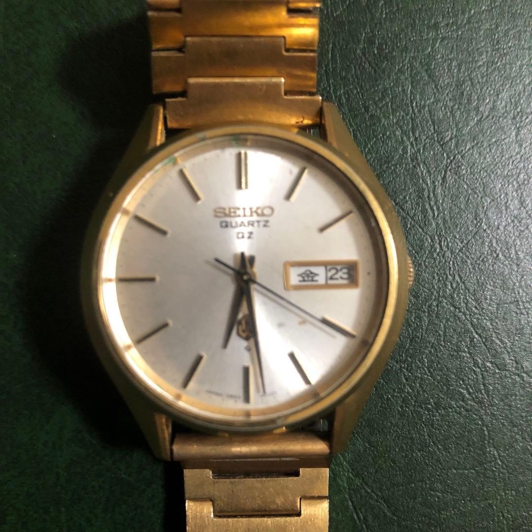 Showa Retro Seiko Quartz QZ A-0923-8000-G Men’s Watch
