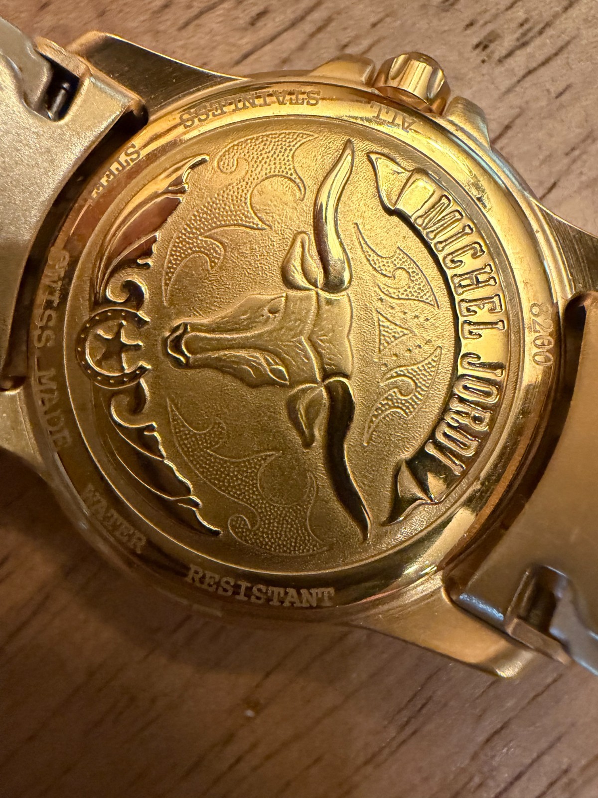Excellent condition Michel Jordi 8200 Spirit of the West Longhorn watch
