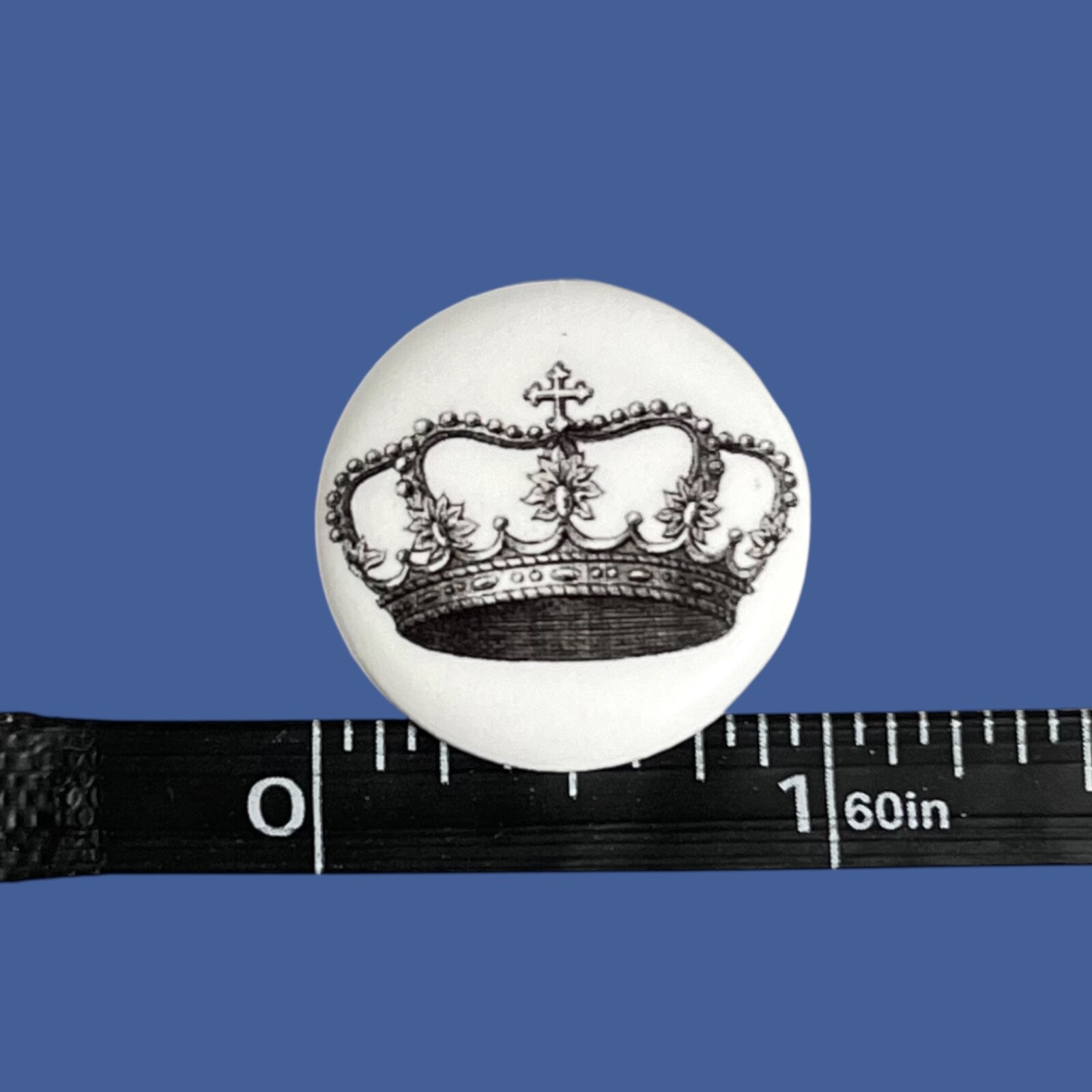 Queen Crown Ephemera Pin Button Little Art Tokyomilk Objects To Desire Pinback