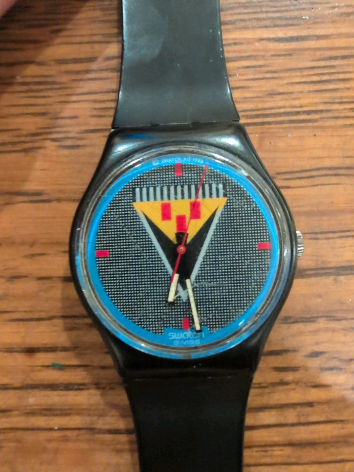 Rare Vintage Collectible Swatch: 1986 Lancelot, Very Good, WORKING W/ BATTERY